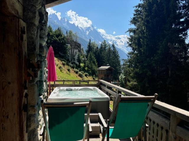 Hotel Les Chalets De Philippe Avec Jacuzzis Privatifs Chamonix Kültér fotó