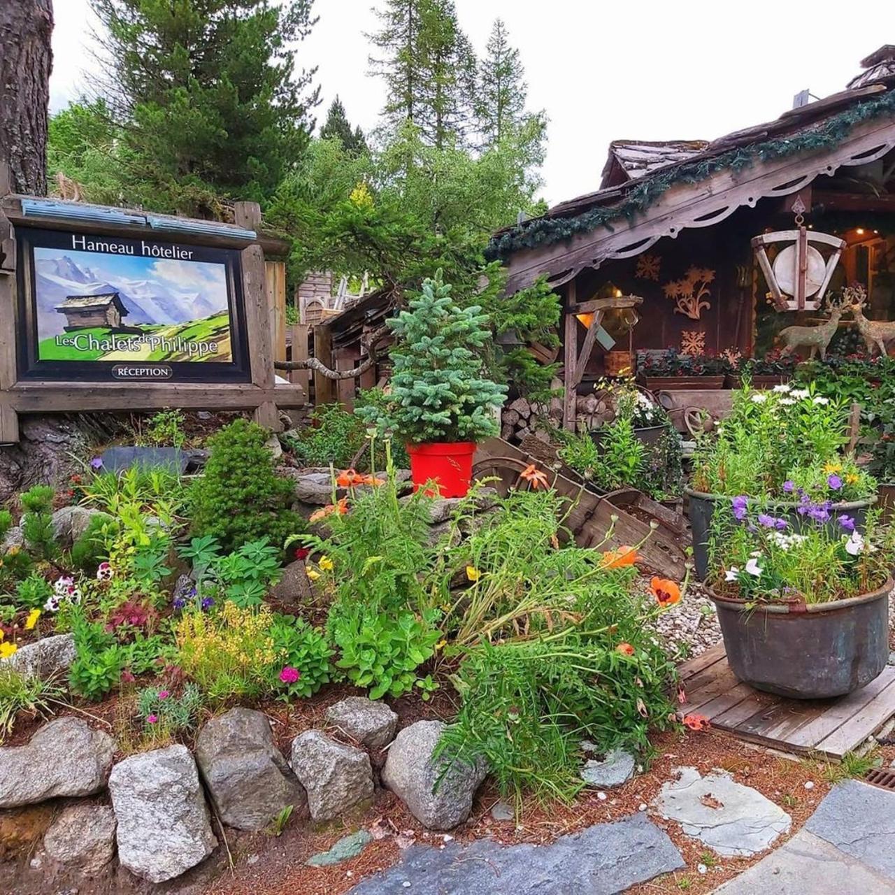 Hotel Les Chalets De Philippe Avec Jacuzzis Privatifs Chamonix Kültér fotó